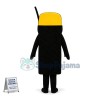 Cartoon Wired Phone With Cap Mascot Costume