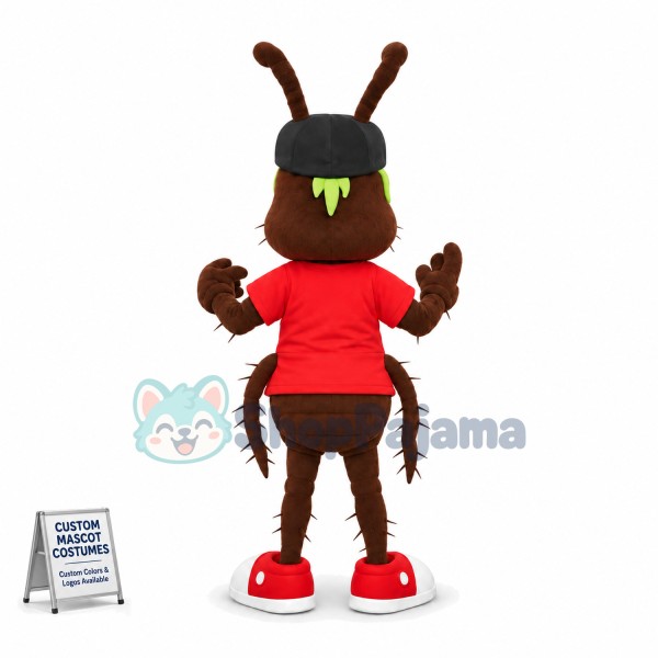 Blue-eyed Ant In The Soil Mascot Costume