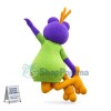 Bouncing Player Purple Bird Mascot Costume