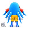 Blue Sea Octopus In Shorts Mascot Costume
