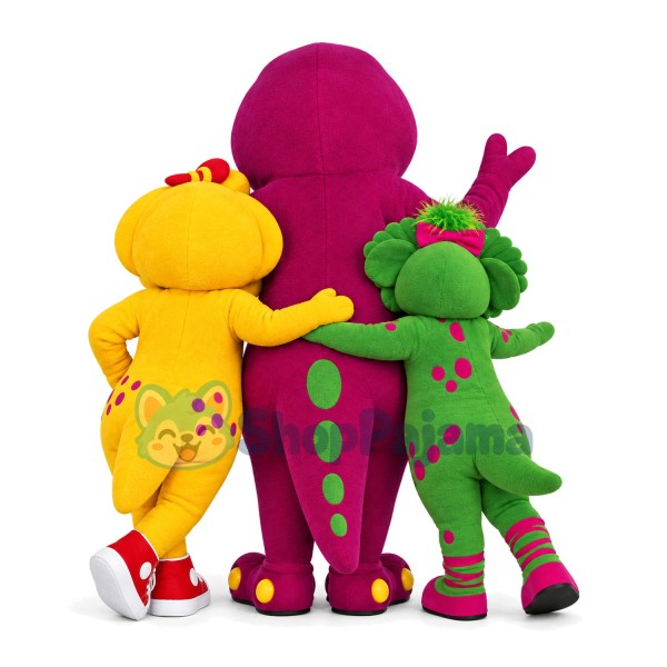Barney & Friends Cartoon Adult Mascot Costume