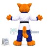Taekwondo Coach Tiger Mascot Costume