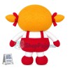 Blond Pigtail Baby Girl Doll Mascot Costume