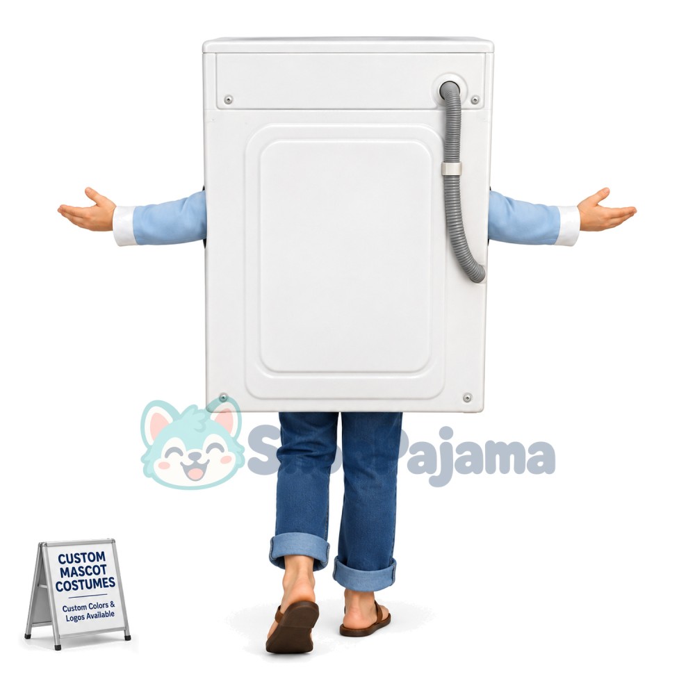 Household Drum Washing Machine Mascot Costume