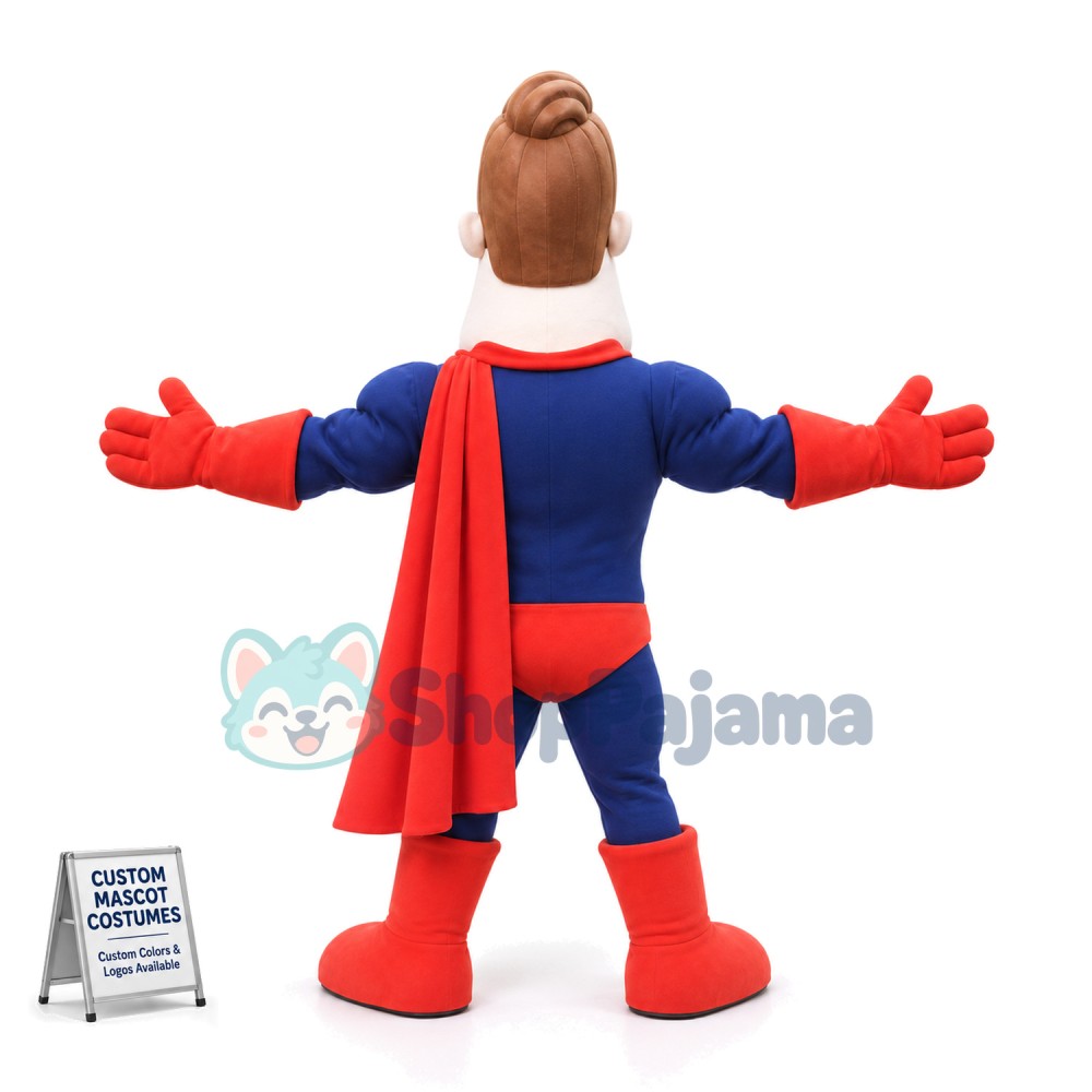 Just Brave Superman Mascot Costume