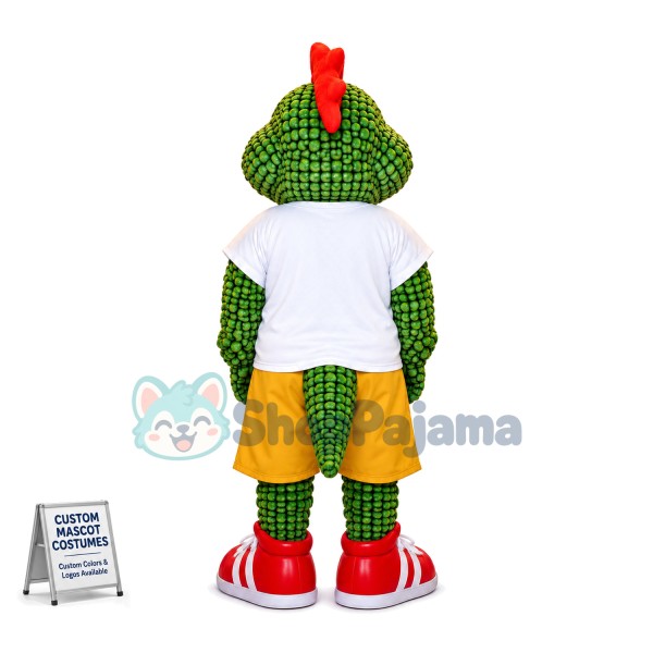Emerald Snake In The Sports Set Mascot Costume