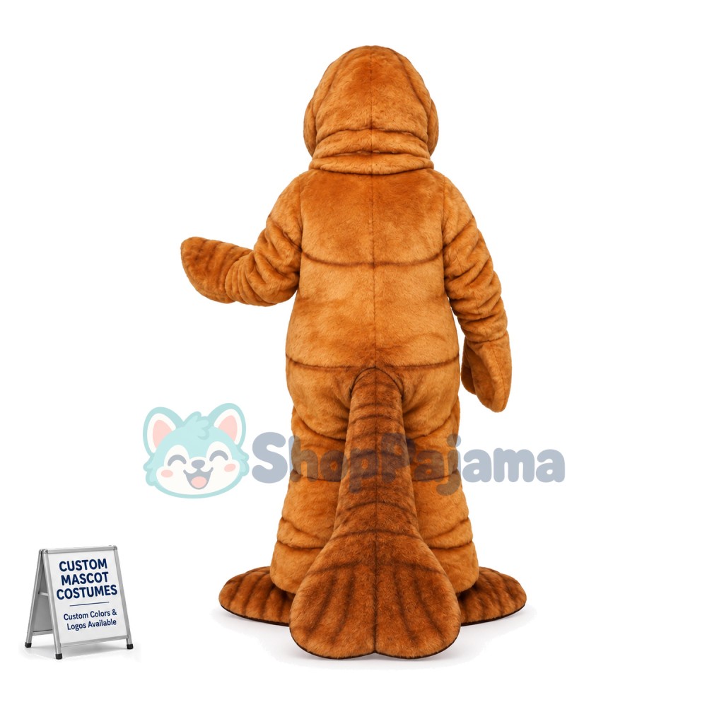 Brown Sea Lion of The Aquarium Mascot Costume