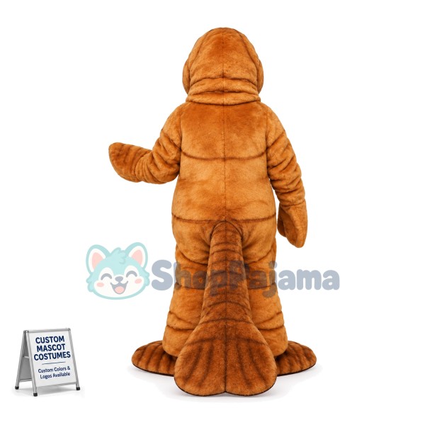 Brown Sea Lion of The Aquarium Mascot Costume