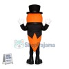 Carrot In The Tuxedo Mascot Costume