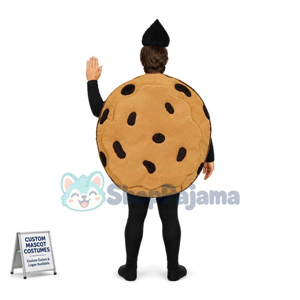 Black Sesame Biscuit Mascot Costume