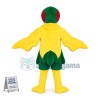 Bright Colored Chicken Mascot Costume