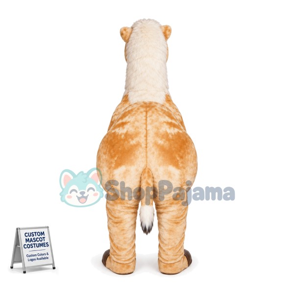 Calm Desert Camel Mascot Costume