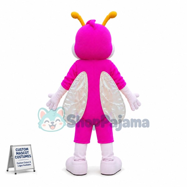 Bright Colored Butterfly Mascot Costume
