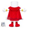 Cleaning Guard With Cloak Mascot Costume
