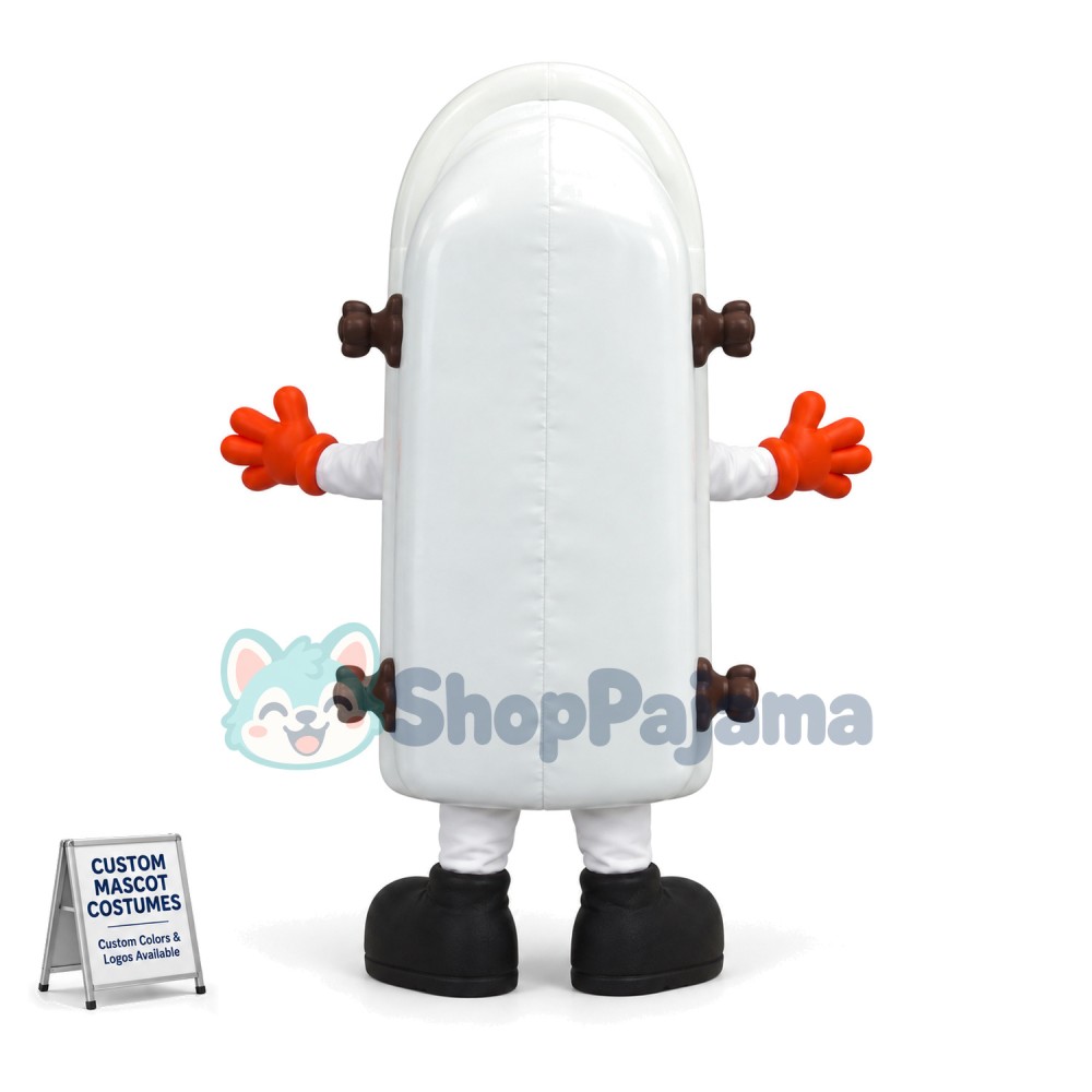 Baby Bathtub With Wheels Mascot Costume