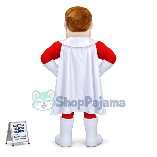 Powerful Superhero Mascot Costume