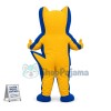 Yellow Solid Model Mascot Costume