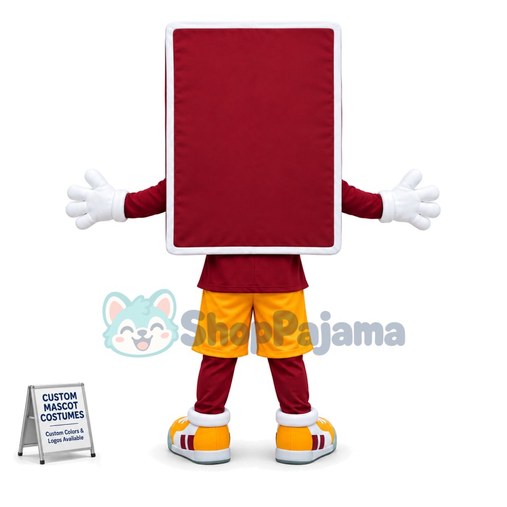 Adult Cartoon Matchbox Mascot Costume