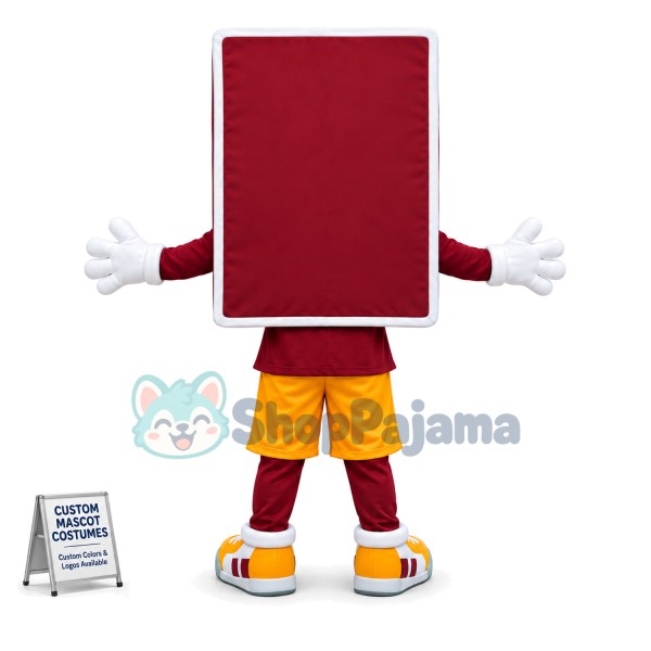 Adult Cartoon Matchbox Mascot Costume