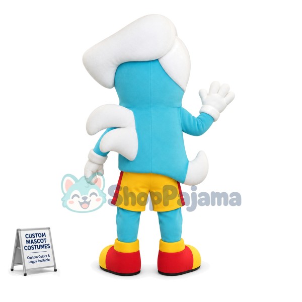 Wave Doll With Sunglasses Mascot Costume