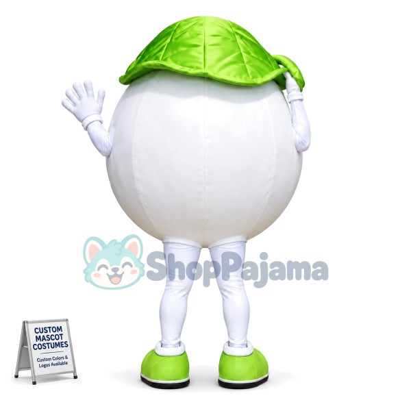 Eyeball With Aqua Blue Pupil Mascot Costume