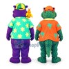 Beach Dinosaur On Vacation Mascot Costume