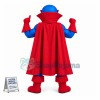 Superhero With Full Muscles Mascot Costume