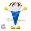 Chocolate Chip Cookie Cone Mascot Costume