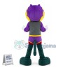 Alien Creature With Detective Helmet Mascot Costume