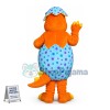Broken Shell Dinosaur Baby Mascot Costume