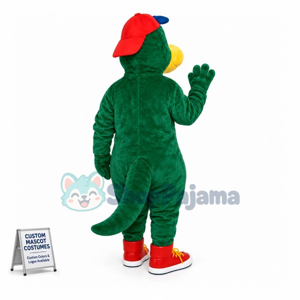 Youth Dragon With Sports Boots Mascot Costume