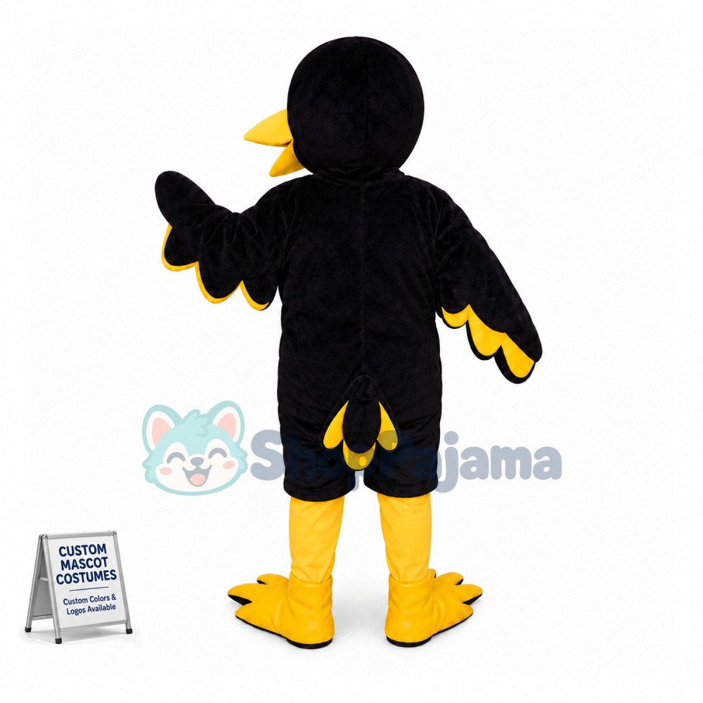 Twitter Crow Adult Mascot Costume