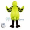 Professional Striped Kingfisher Mascot Costume