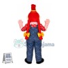 The Red-haired Clown of The Show Mascot Costume