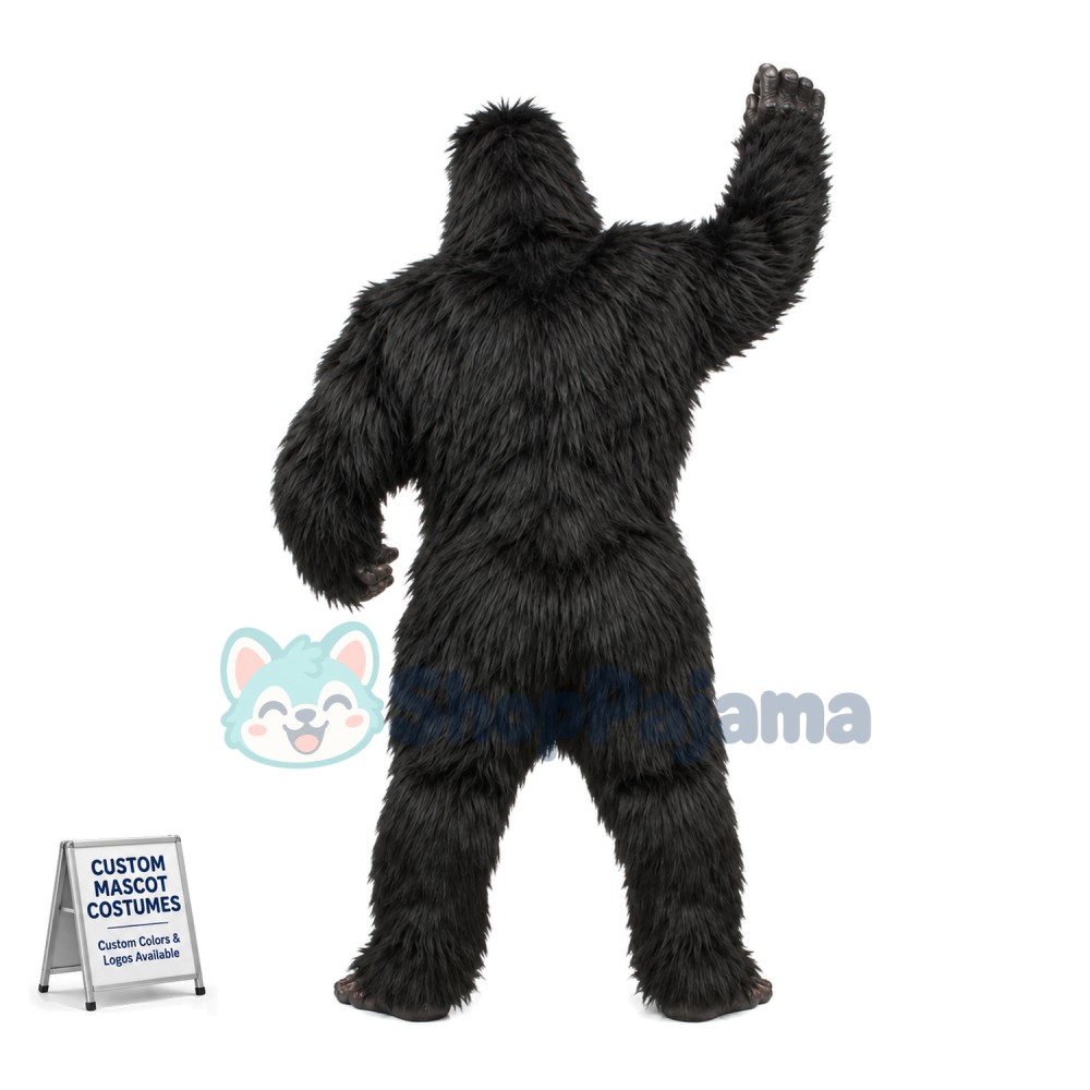The Evolved Long-haired Orangutan Mascot Costume