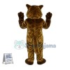 Adult Wild Bear With Blue Eyes Mascot Costume