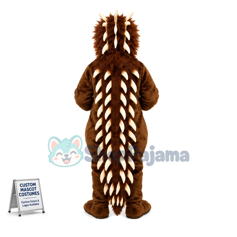Hedgehog Covered With Thorns Mascot Costume