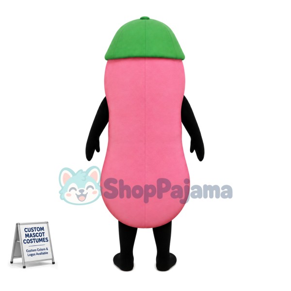 Special Cartoon Pink Eggplant Mascot Costume
