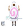 Beautifully Packaged Candy Mascot Costume