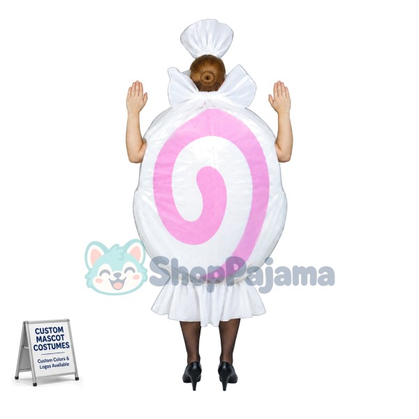 Beautifully Packaged Candy Mascot Costume