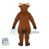 Adult Power Brown Goat Mascot Costume