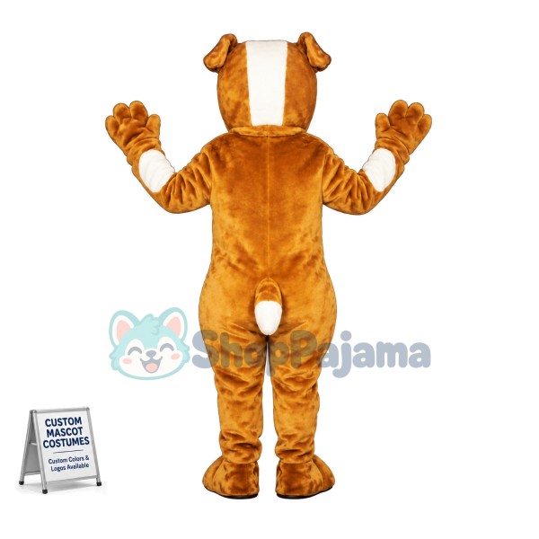 Well-behaved Motley Dog Mascot Costume