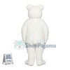 Adult Snow White Bear Mascot Costume