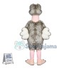 Huge Hairy Ostrich Mascot Costume
