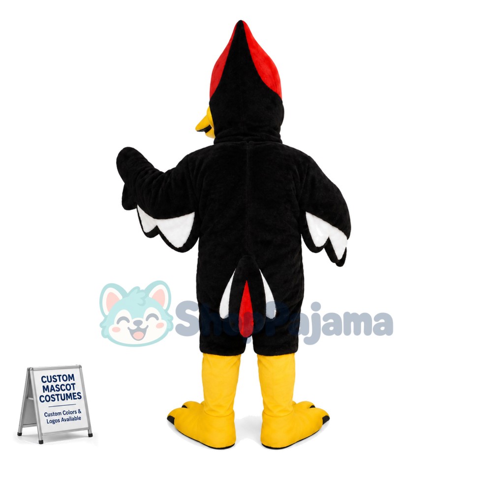 Beneficial Red-headed Woodpecker Mascot Costume