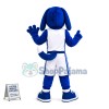 Blue Dog of Team Mascot Costume
