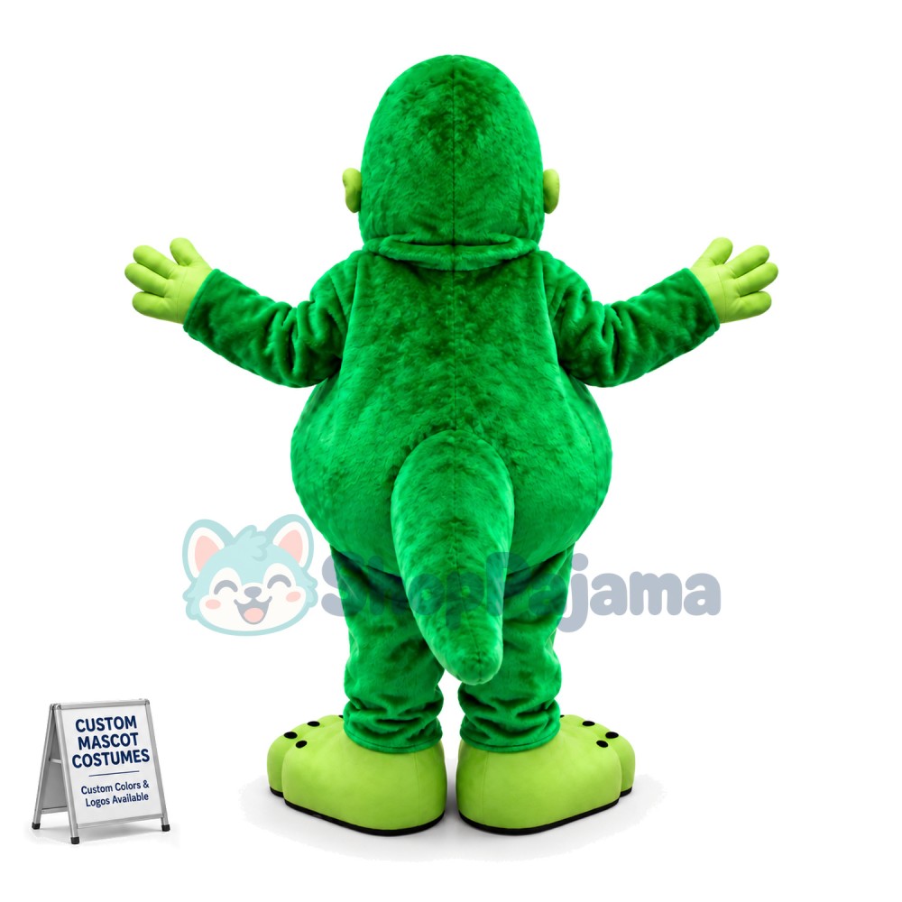 Dwarf Green Orangutan Mascot Costume