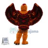 Active Defensive Eagle Mascot Costume