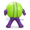 Swollen Green Ball Cartoon Mascot Costume