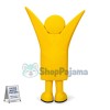 Yellow Logo of TV Channel Mascot Costume